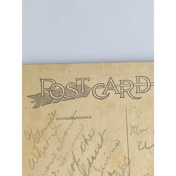 Vintage Postcard Humorous 1925 Ephemera Posted Signed Insult Man Woman Cars SEE - Picture 6 of 7